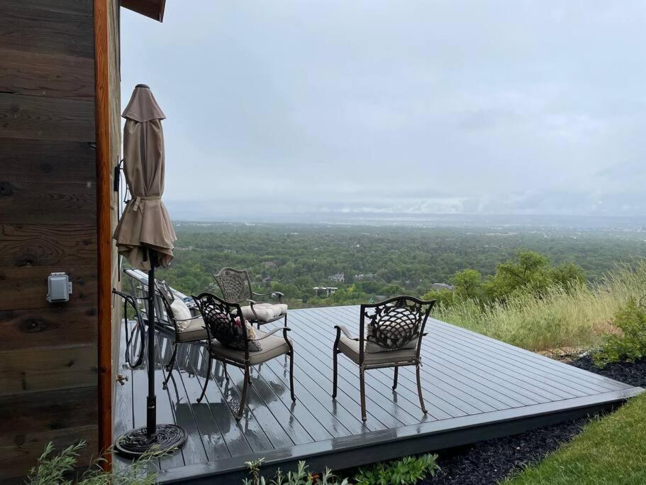 Luxury Alpine Treehouse Villa Holladay Eksteriør billede