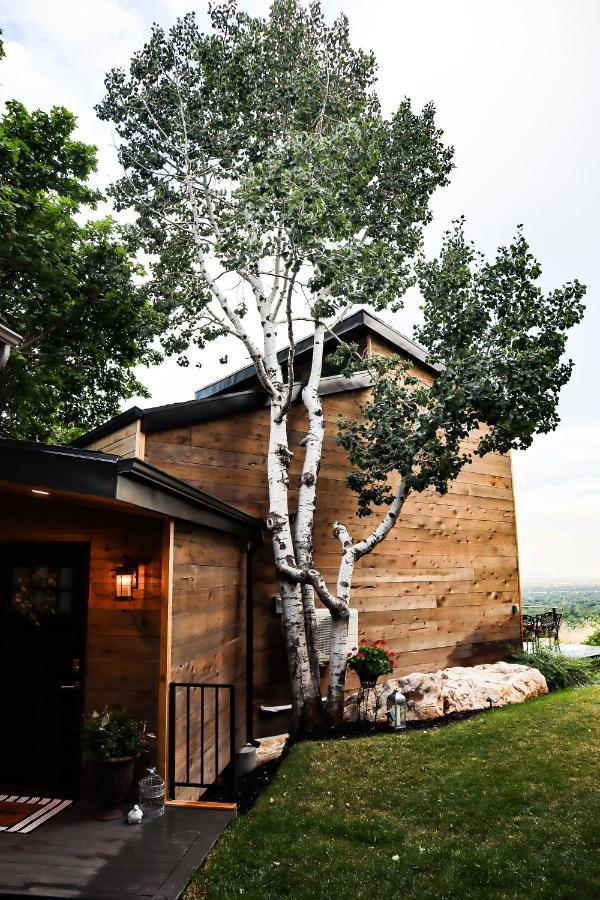 Luxury Alpine Treehouse Villa Holladay Eksteriør billede