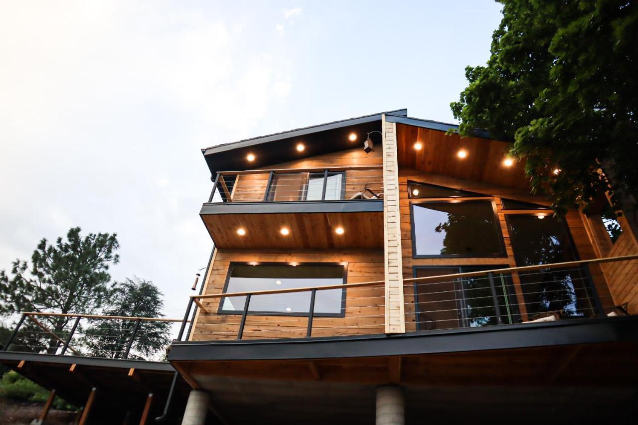 Luxury Alpine Treehouse Villa Holladay Eksteriør billede