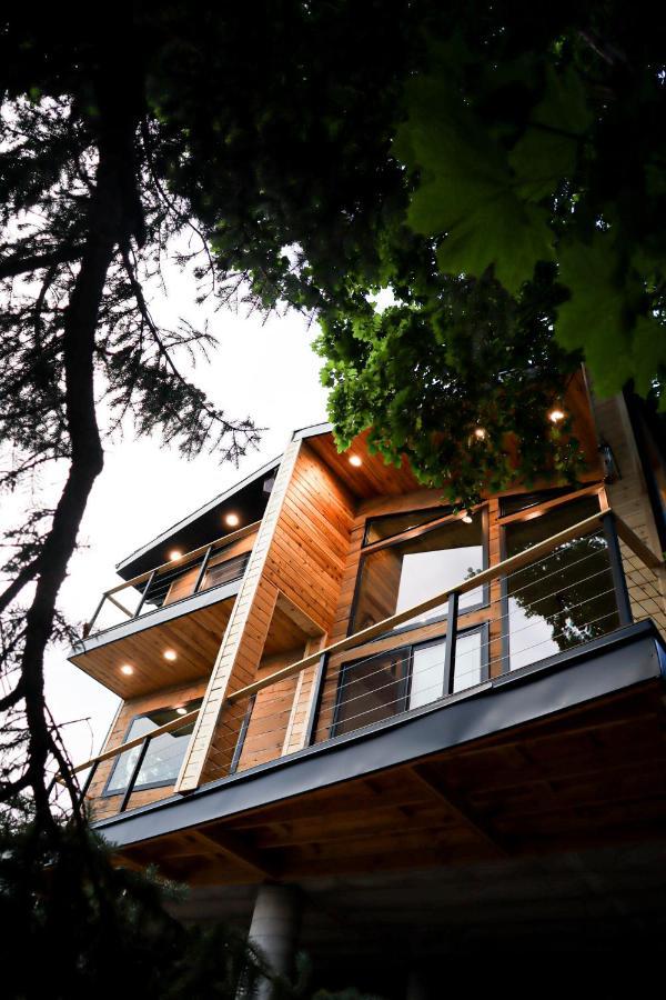 Luxury Alpine Treehouse Villa Holladay Eksteriør billede