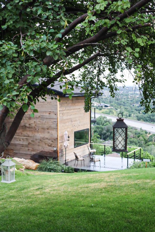 Luxury Alpine Treehouse Villa Holladay Eksteriør billede